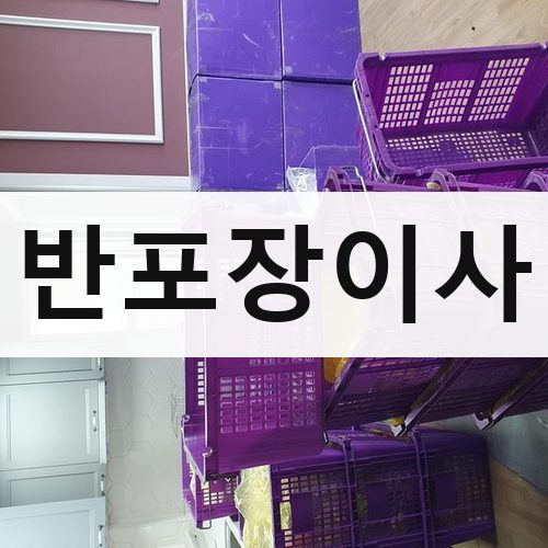 남구 반포장이사 포장이사